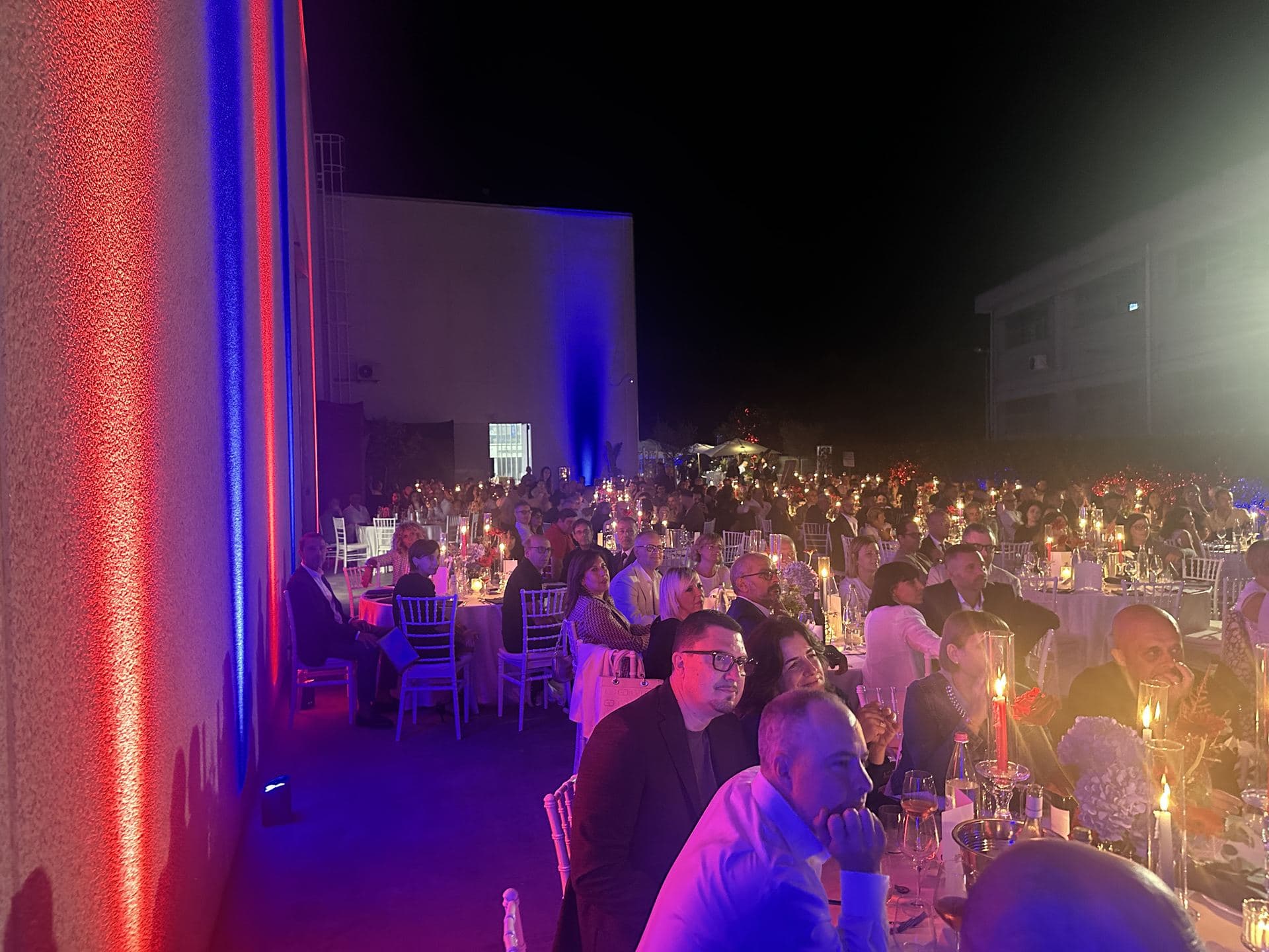 Allestimento Cena Aziendale per
