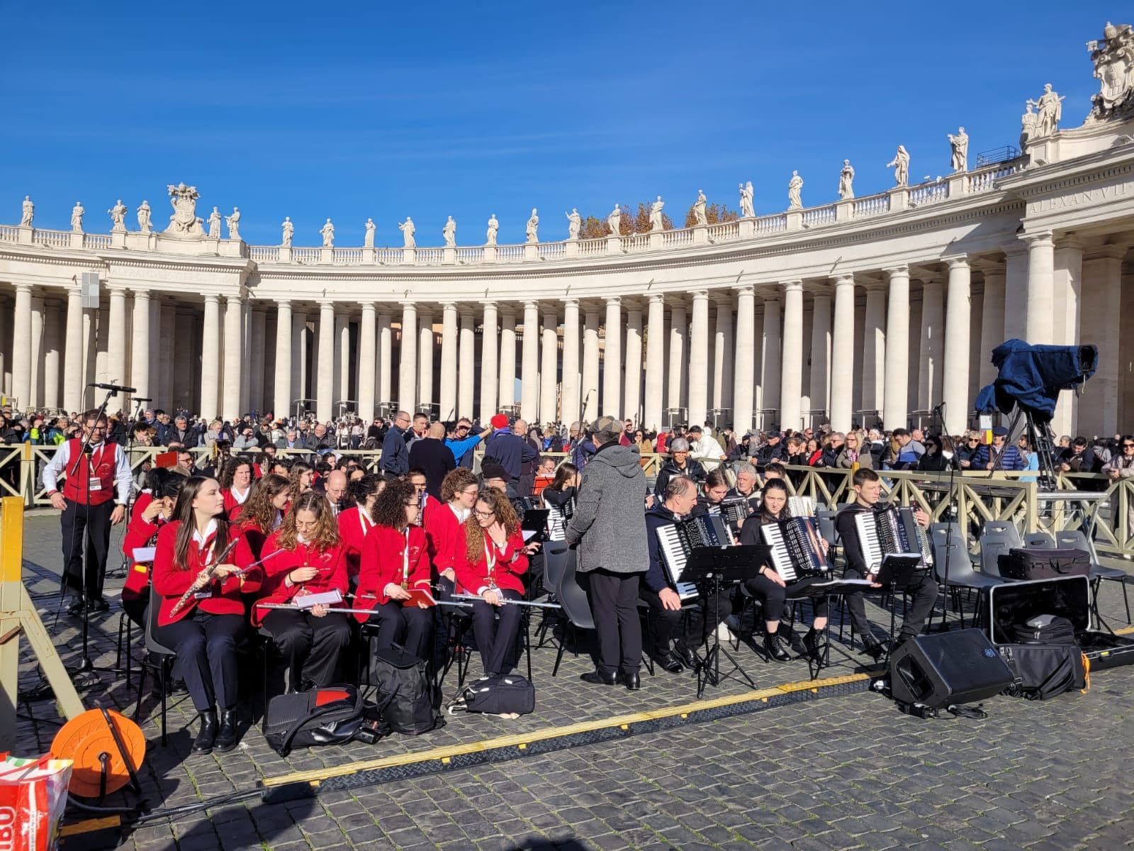Amplificazione Cori e Orchestre Vaticano 2024