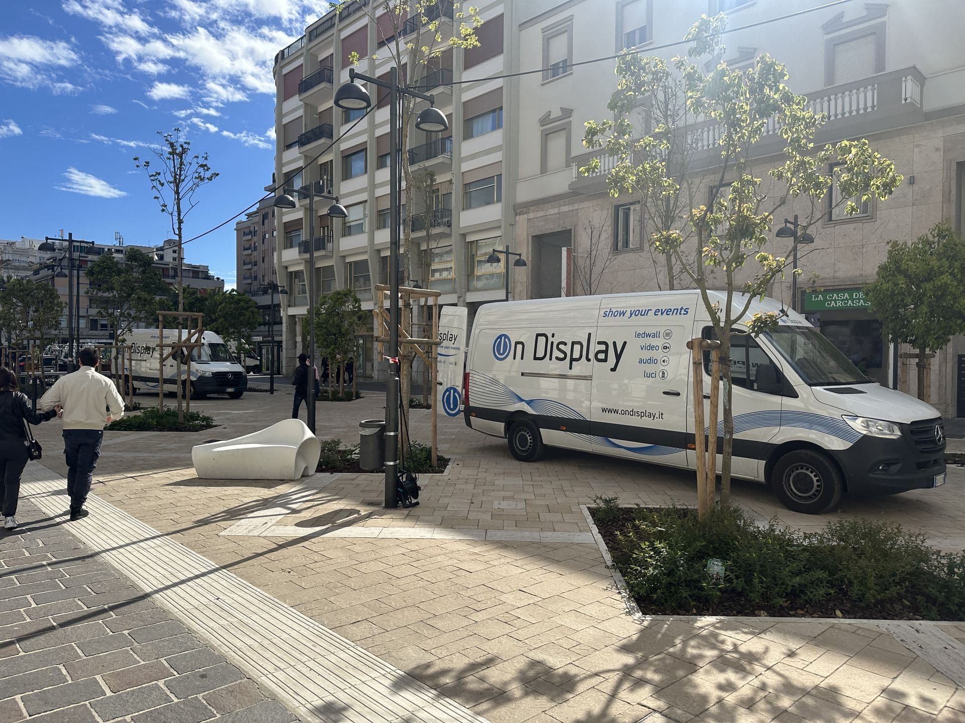 Installazione Filodiffusione per Via Crucis Pescara 2025