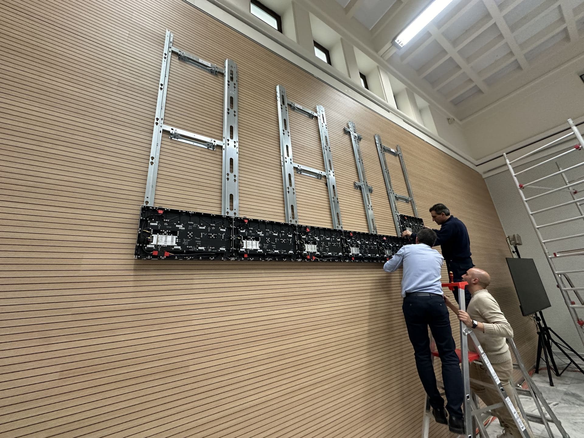 Installazione Ledwall Indoor