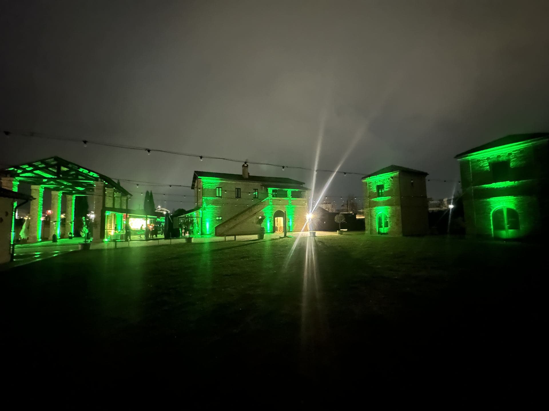 Installazione Luci presso La Corte