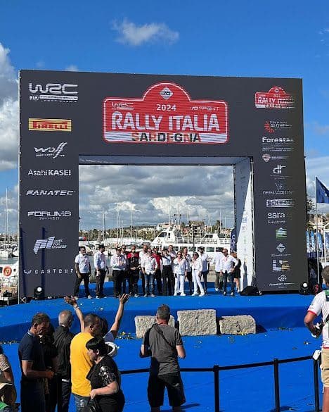 Portale Ledwall WRC Rally Sardegna 2024