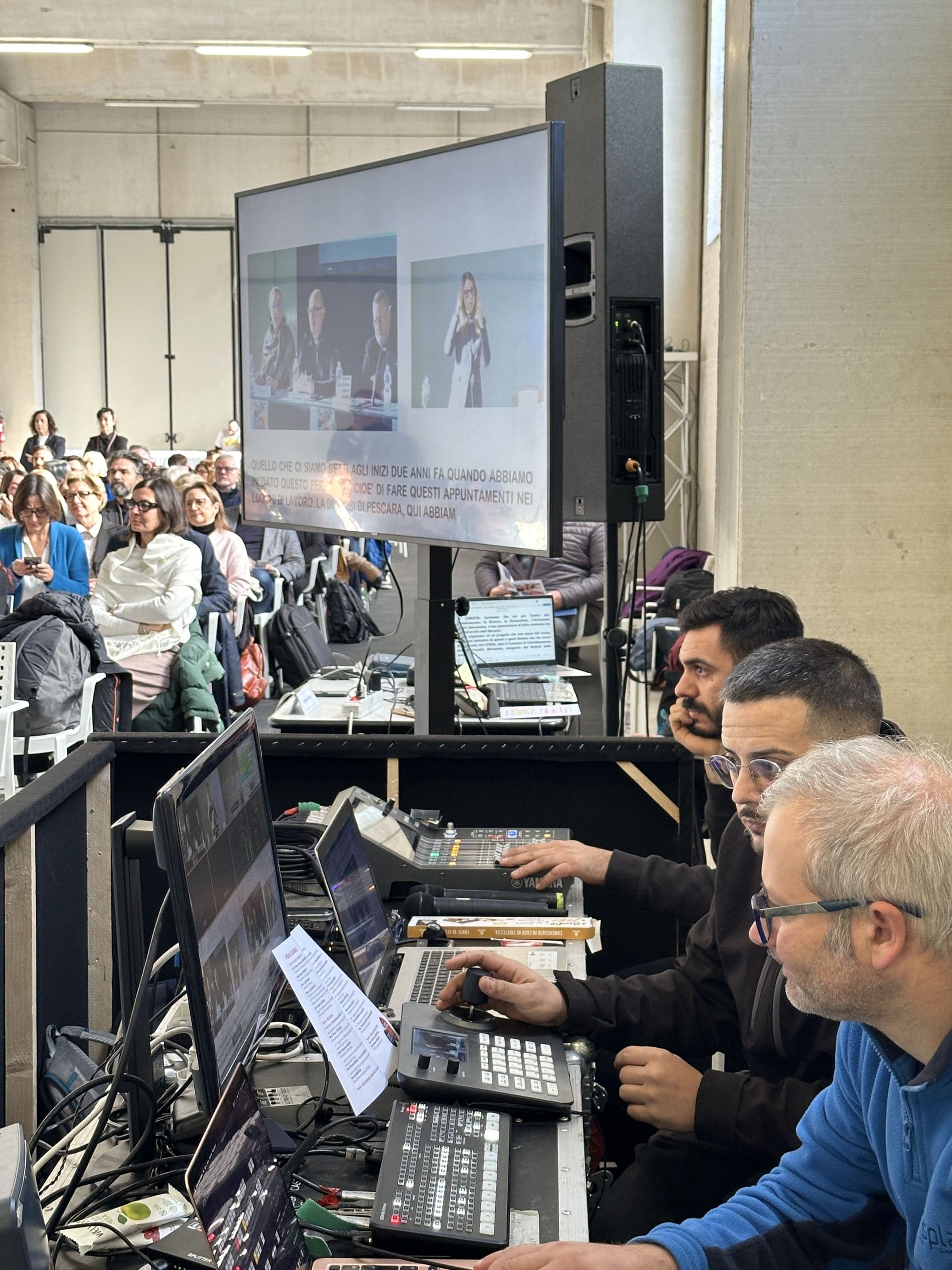 Regia Evento Curia di Pescara con LIS