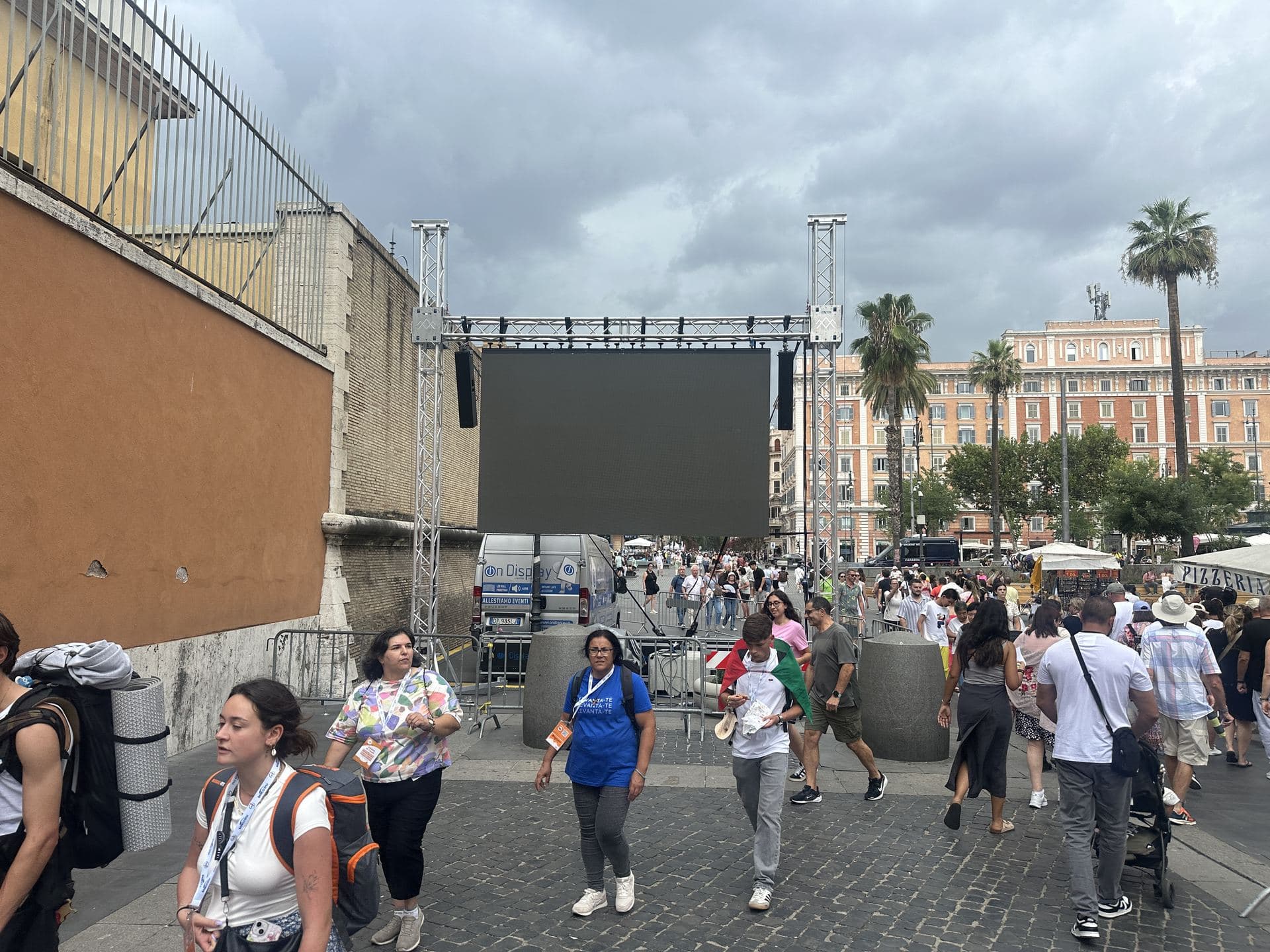 Rimando Ledwall e Audio per Giubileo degli Influencer 2025 Roma
