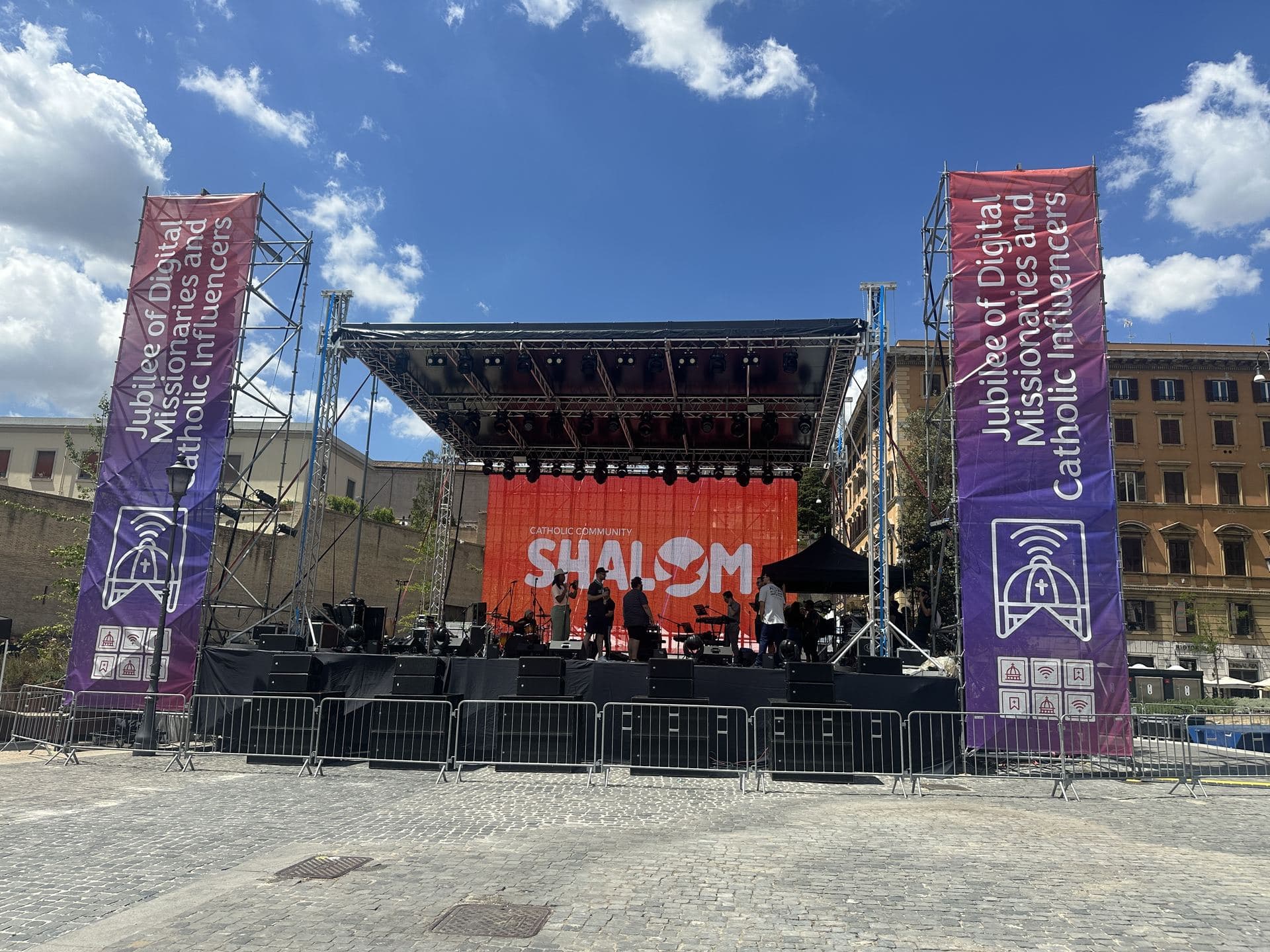 Shalom Catholic Community al Giubileo degli Influencer Roma 2025