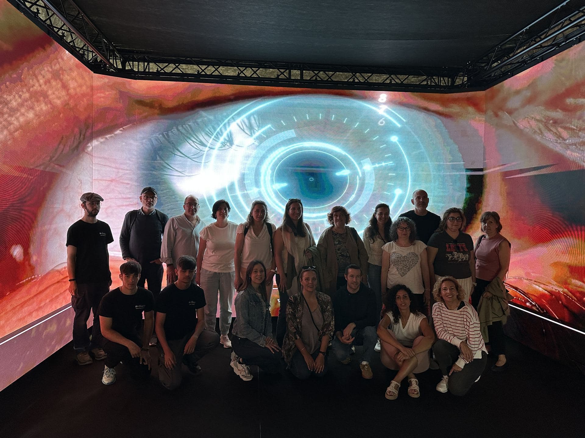 Visita Erasmus Ledwall Immersivo
